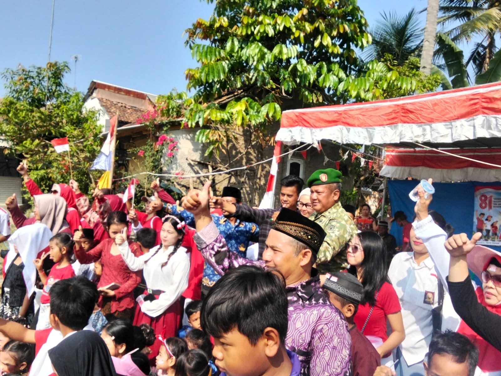 SEMARAK HUT RI KE-81, RW 03 KAMPUNG LEBAK SAMBEL GELAR BERAGAM PERLOMBAAN DAN BAGI-BAGI HADIAH