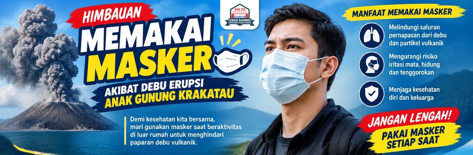 Memakai Masker